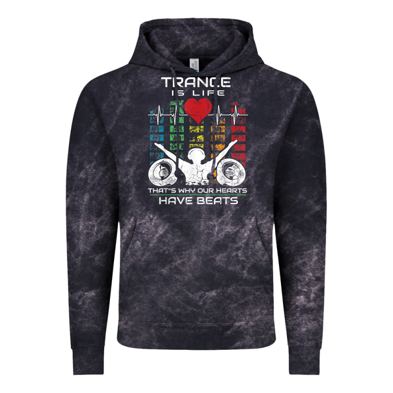 Trance Music Retro Vintage Dj Gift T Shirt Vintage Hoodie by linhVisuals | Teevron