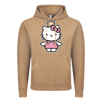 Vintage Coffee kitty Vintage Hoodie - linhVisuals