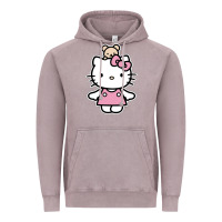 Vintage Zinc kitty Vintage Hoodie - linhVisuals