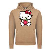 Vintage Coffee kitty Vintage Hoodie - linhVisuals