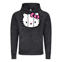 Vintage Black kitty Vintage Hoodie - linhVisuals
