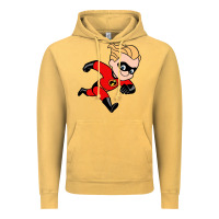 Vintage Mustard incredibles Vintage Hoodie - linhVisuals