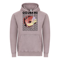 Vintage Zinc giant gourami fish 80's monster fish keeper tropical fish t shirt Vintage Hoodie - linhVisuals