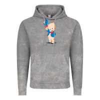 Cloud Rock porky pig Vintage Hoodie - linhVisuals
