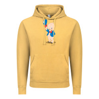Vintage Mustard porky pig Vintage Hoodie - linhVisuals
