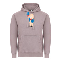 Vintage Zinc porky pig Vintage Hoodie - linhVisuals