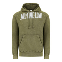Vintage Olive new new all time low 03 Vintage Hoodie - linhVisuals