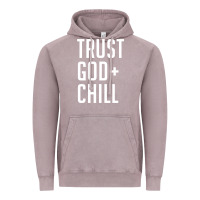 Vintage Zinc trust god and chill tee vintage pullover hoodie Vintage Hoodie - linhVisuals