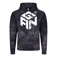 Cloud Black Gancube Vintage Hoodie - linhVisuals