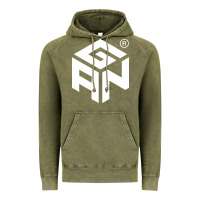 Vintage Olive Gancube Vintage Hoodie - linhVisuals