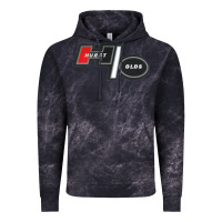 Cloud Black Hurst Old Vintage Hoodie - linhVisuals
