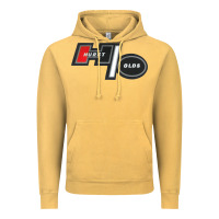 Vintage Mustard Hurst Old Vintage Hoodie - linhVisuals