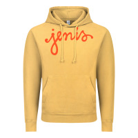 Vintage Mustard Jenis Ice Creams Vintage Hoodie - linhVisuals