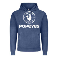 Vintage Denim Popeyes Vintage Hoodie - linhVisuals