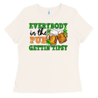 Bone everybody in the pub gettin tipsy Ladies Tee - FaDigitalArtStudio