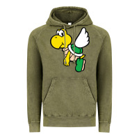 Vintage Olive koopa troopa Vintage Hoodie - linhVisuals