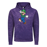 Cloud Purple luigi Vintage Hoodie - linhVisuals