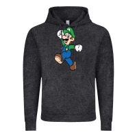 Vintage Black luigi Vintage Hoodie - linhVisuals