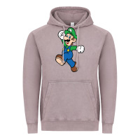 Vintage Zinc luigi Vintage Hoodie - linhVisuals