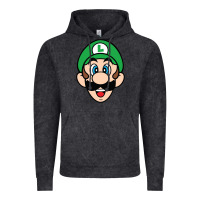 Vintage Black luigi Vintage Hoodie - linhVisuals