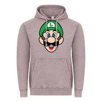 Vintage Zinc luigi Vintage Hoodie - linhVisuals
