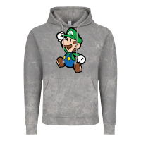 Cloud Rock paper luigi Vintage Hoodie - linhVisuals