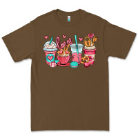 Valentines Day Coffee Cups (1) Premium Tee | Teevron