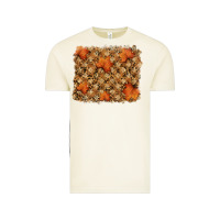 Vintage Arctic autumn leafe backround Vintage Tee - RanaPortraitStore