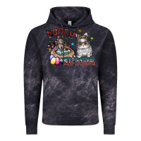 Cloud Black Bunny mama Vintage Hoodie - CowhideDigitalArt
