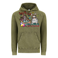 Vintage Olive Bunny mama Vintage Hoodie - CowhideDigitalArt