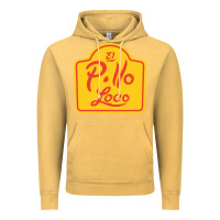 Vintage Mustard el pollo loco Vintage Hoodie - linhVisuals