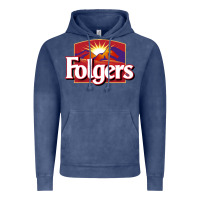 Vintage Denim folgers Vintage Hoodie - linhVisuals