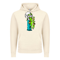 Vintage Artic skull pez Vintage Hoodie - linhVisuals