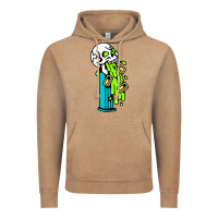 Vintage Coffee skull pez Vintage Hoodie - linhVisuals