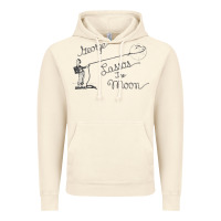 Vintage Artic george lassos the moon   its a wonderful life Vintage Hoodie - linhVisuals