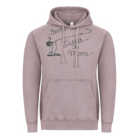 Vintage Zinc george lassos the moon   its a wonderful life Vintage Hoodie - linhVisuals