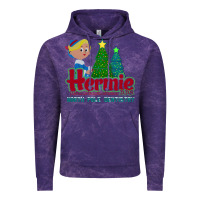 Cloud Purple hermie the elf dentistry    rudolph the red nosed reindeer Vintage Hoodie - linhVisuals