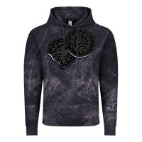 Cloud Black oreo lover Vintage Hoodie - linhVisuals