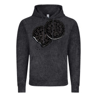 Vintage Black oreo lover Vintage Hoodie - linhVisuals