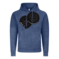 Vintage Denim oreo lover Vintage Hoodie - linhVisuals