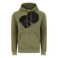 Vintage Olive oreo lover Vintage Hoodie - linhVisuals