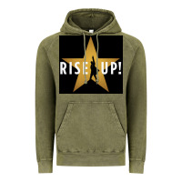 Vintage Olive rise up! hamilt musical broadway Vintage Hoodie - linhVisuals