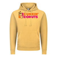 Vintage Mustard donuts Vintage Hoodie - linhVisuals