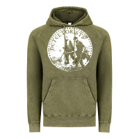 Vintage Olive detectorists Vintage Hoodie - linhVisuals