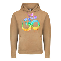 Vintage Camel womens om symbol   psy trance goa yoga meditation buddhism buddhist v Vintage Hoodie - linhVisuals