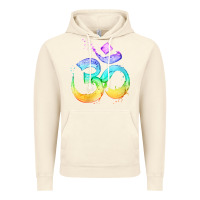 Vintage Artic womens om symbol   psy trance goa yoga meditation buddhism buddhist v Vintage Hoodie - linhVisuals