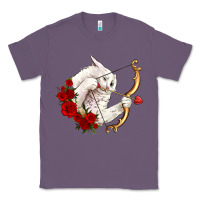 Lavender cupid cat Classic Tee - OliviaCreatesArt