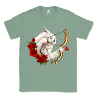 Sage cupid cat Classic Tee - OliviaCreatesArt