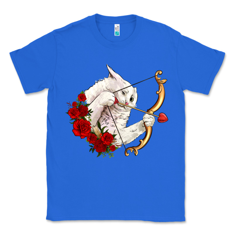 Cupid Cat Classic Tee by OliviaCreatesArt | Teevron