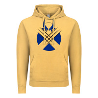 Vintage Mustard wolverine 5 Vintage Hoodie - linhVisuals